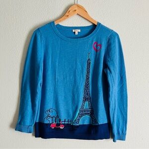 Talbots I Love Paris Sweater